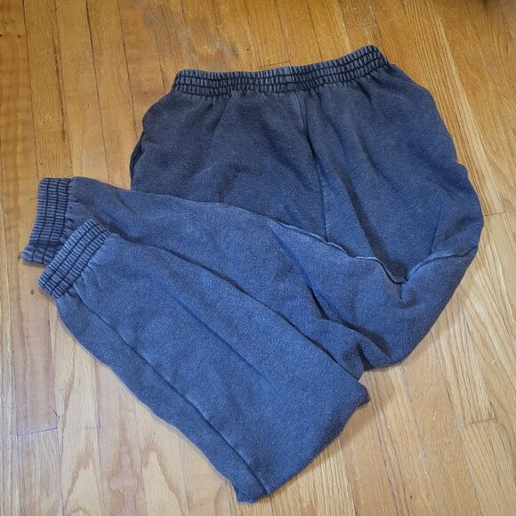 2 for 1 PINK Victoria's Secret Grey and Dark Grey Sweatpants Women's Small - Picture 4 of 6